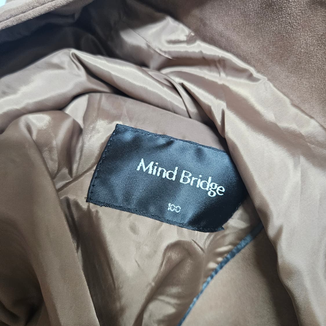 마인드브릿지 스웨이드 자켓 100 상품이미지5