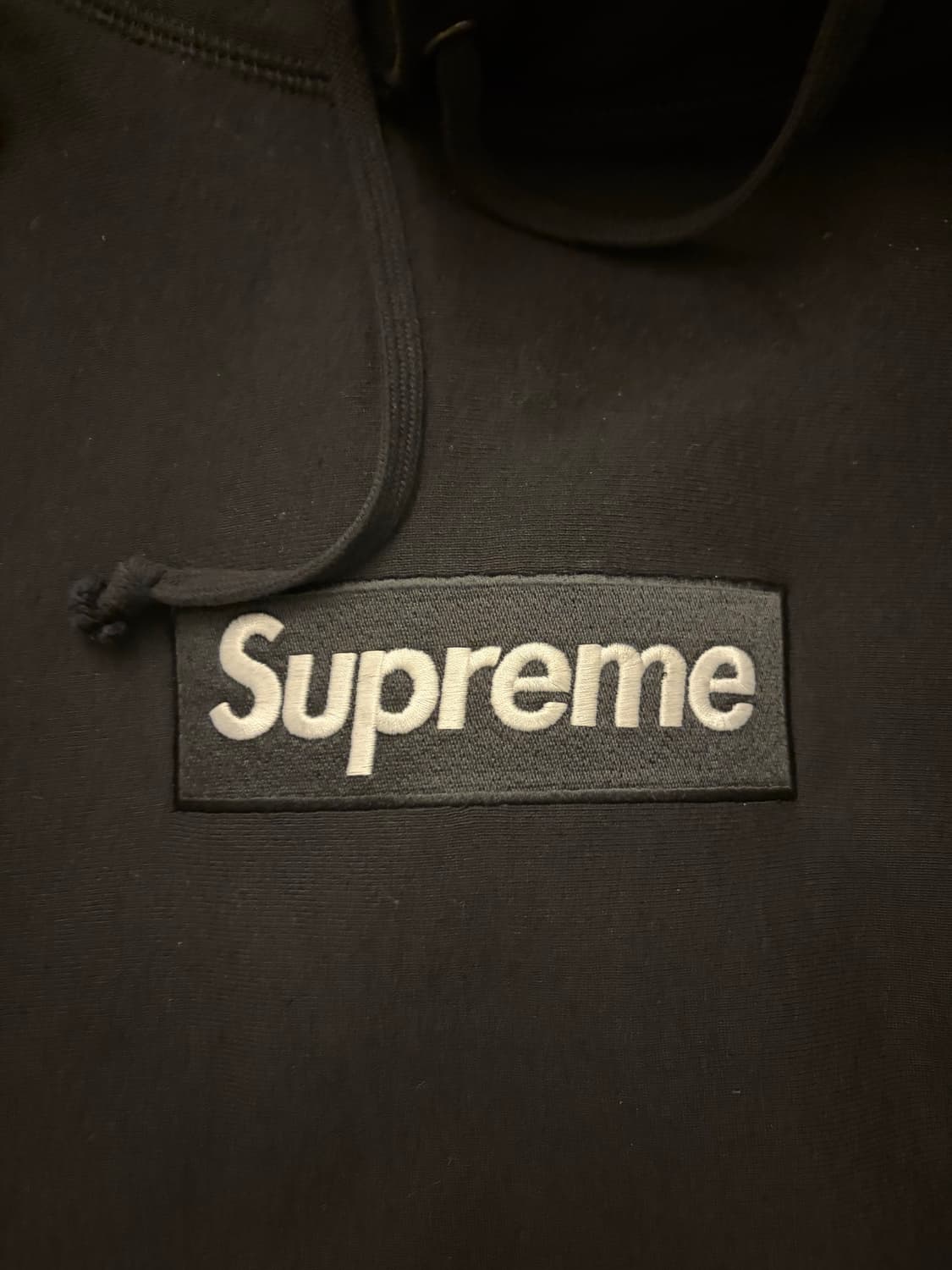 슈프림 23FW 박스로고 후디 L 블랙 상품이미지2