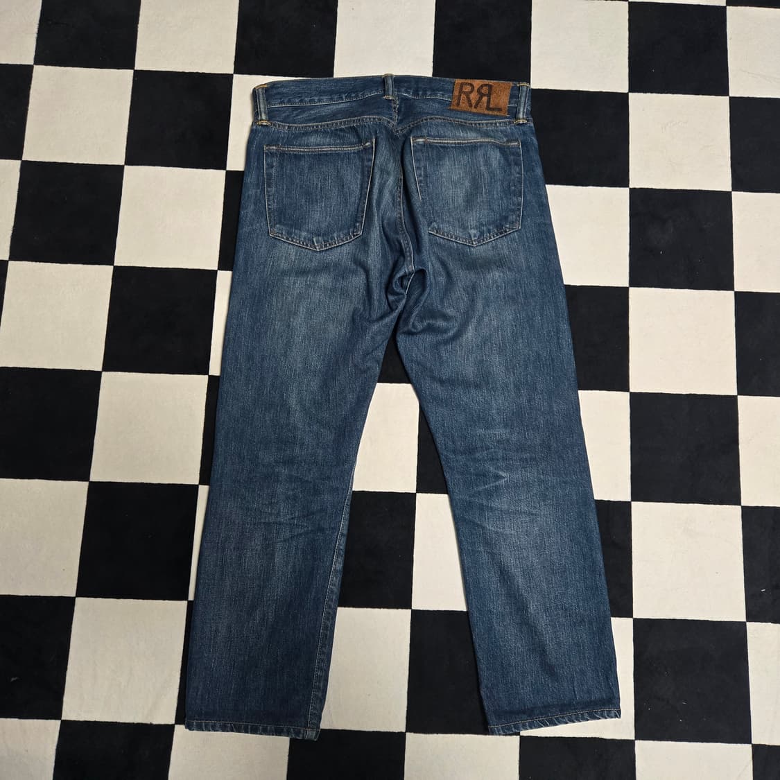 32x28 RRL 더블알엘 슬림핏 재팬 셀비지 데님 상품이미지4