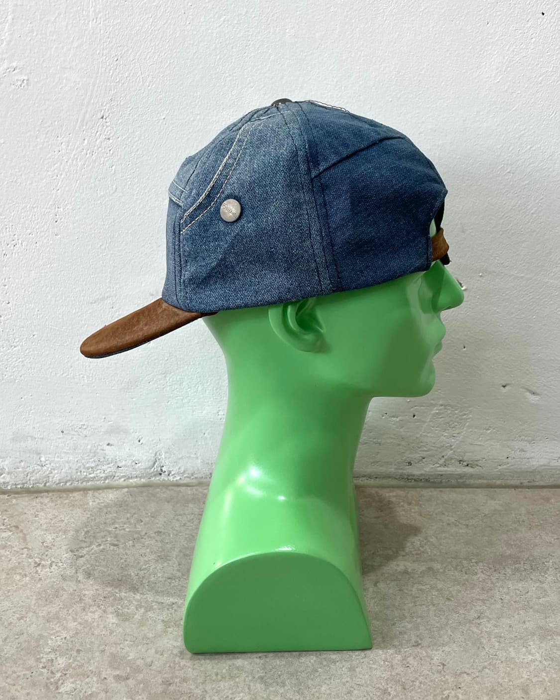 denim patchwork brown cap hat  상품이미지8
