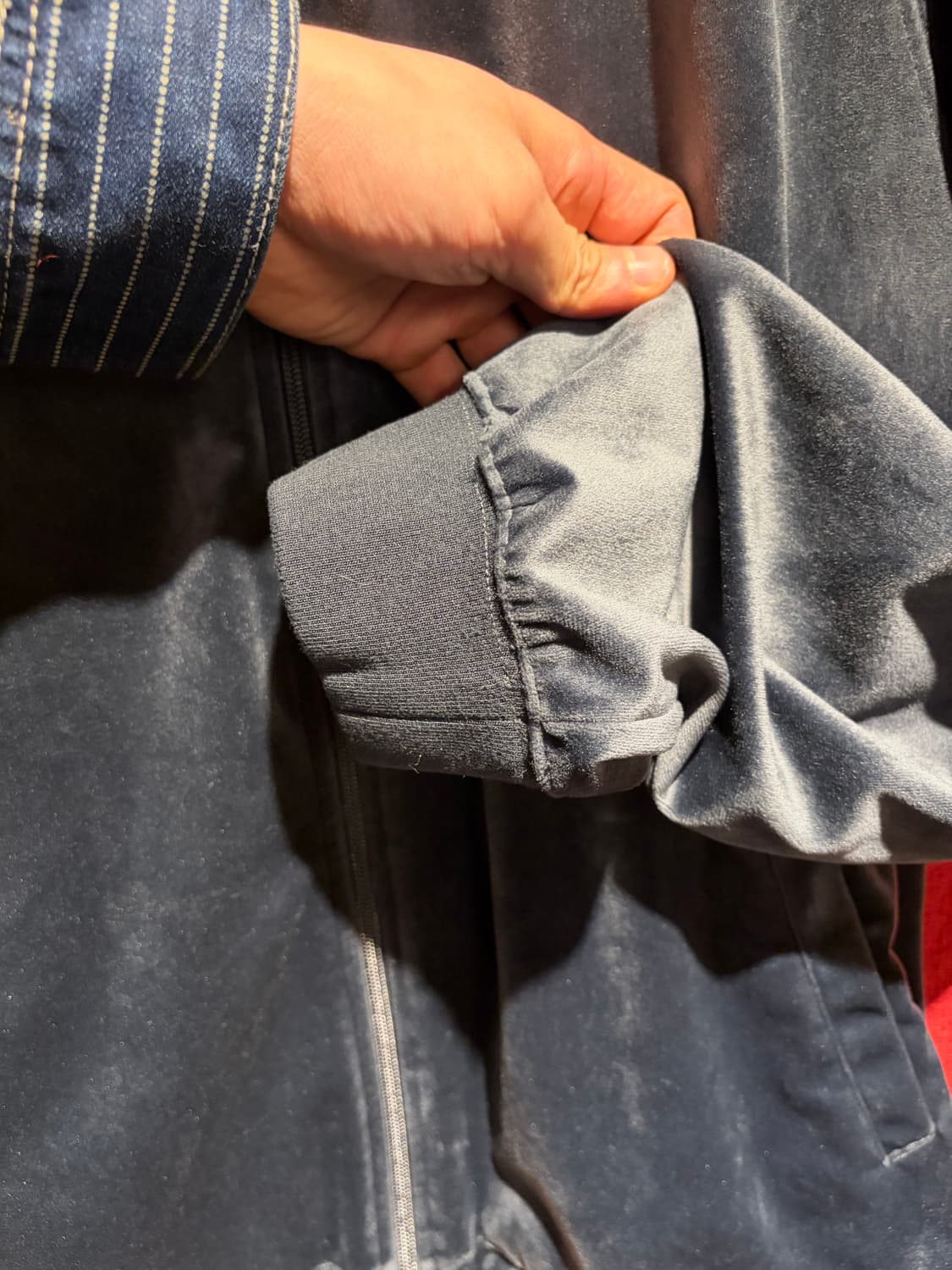 Japanese velour jacket / 벨루어 트랙자켓 블루종 상품이미지4