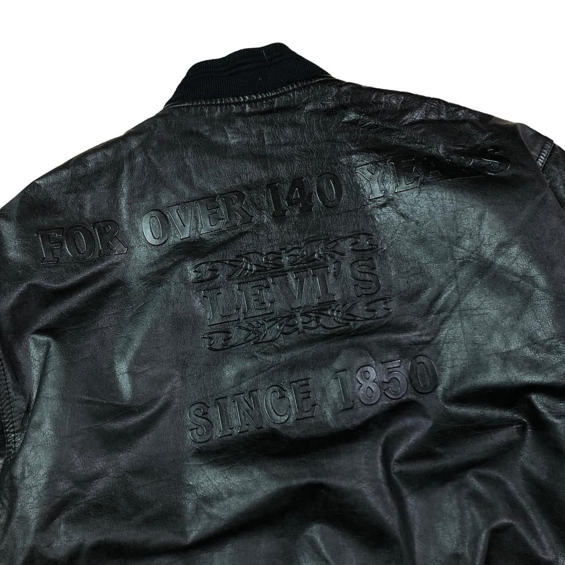 [M~L] 리바이스 백로고 양면 가죽 자켓 상품이미지10