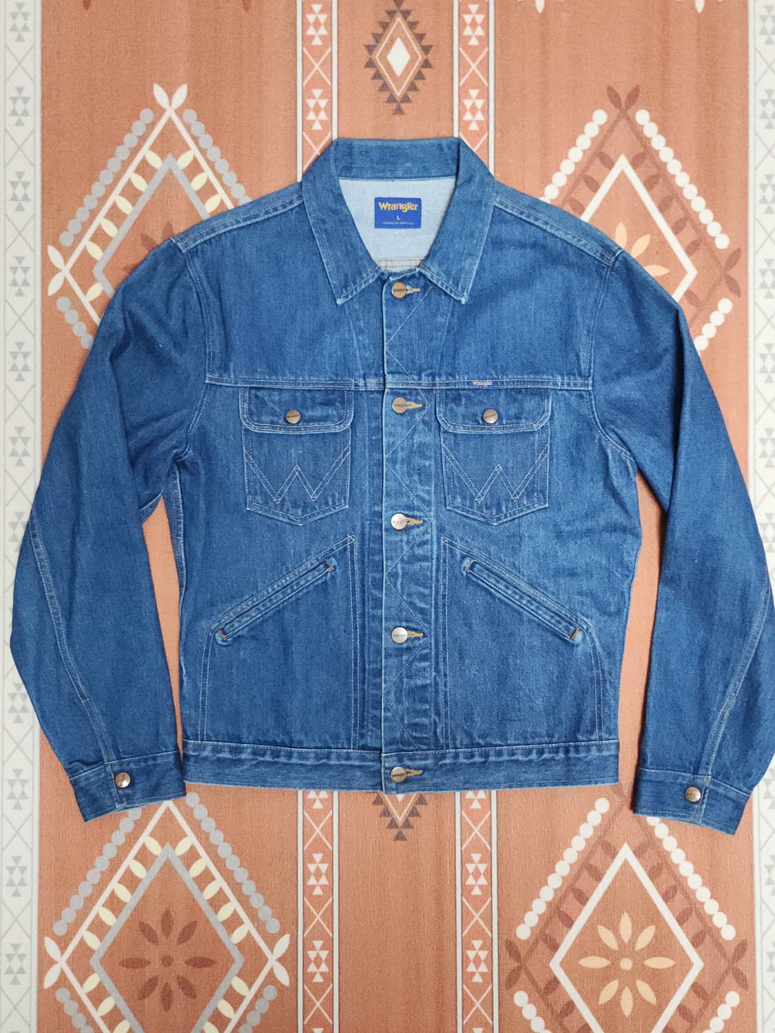 80s 랭글러(Wrangler) 124mj 데님자켓 상품이미지1