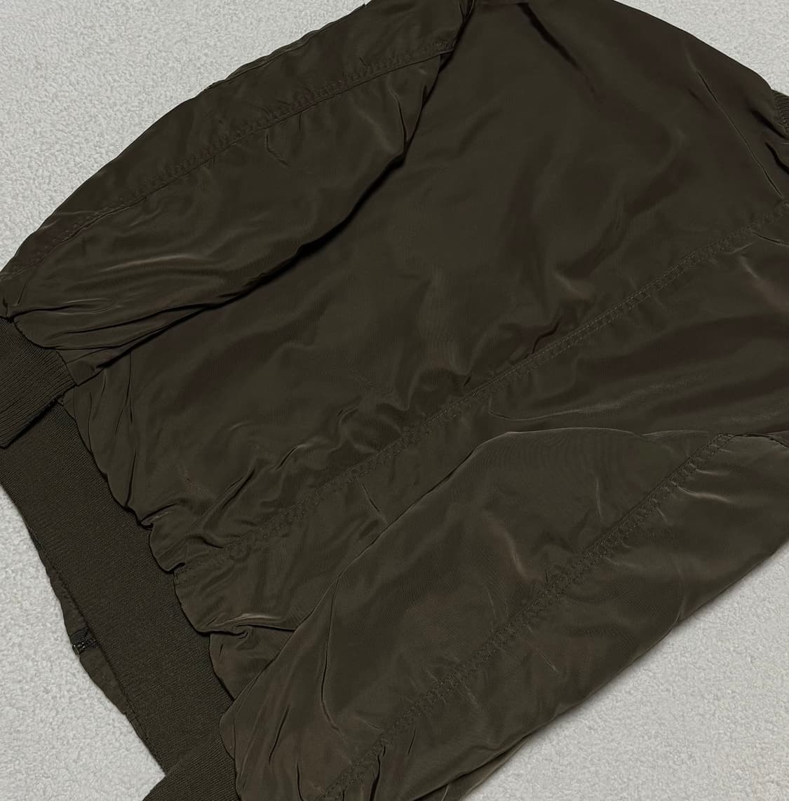 Japanese Vintage GRL 카키 항공점퍼 상품이미지9