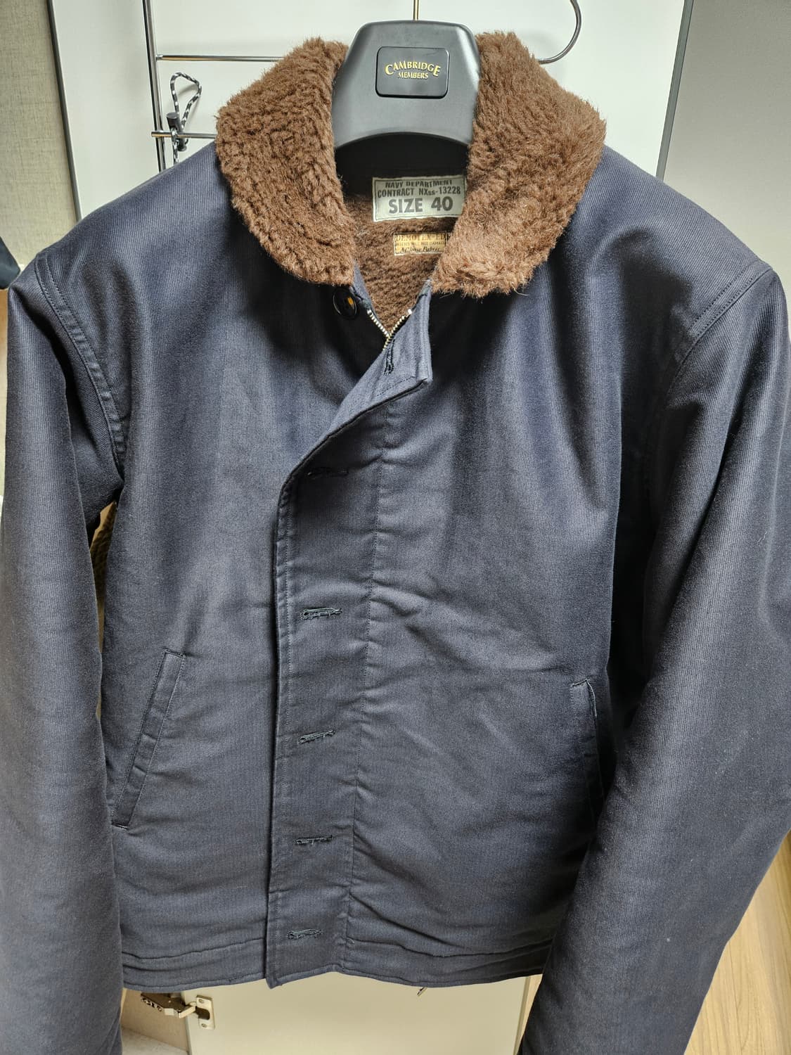 버즈릭슨 데모텍스 n-1 덱자켓 40사이즈 25년 10월 구입 택있음 상품이미지5