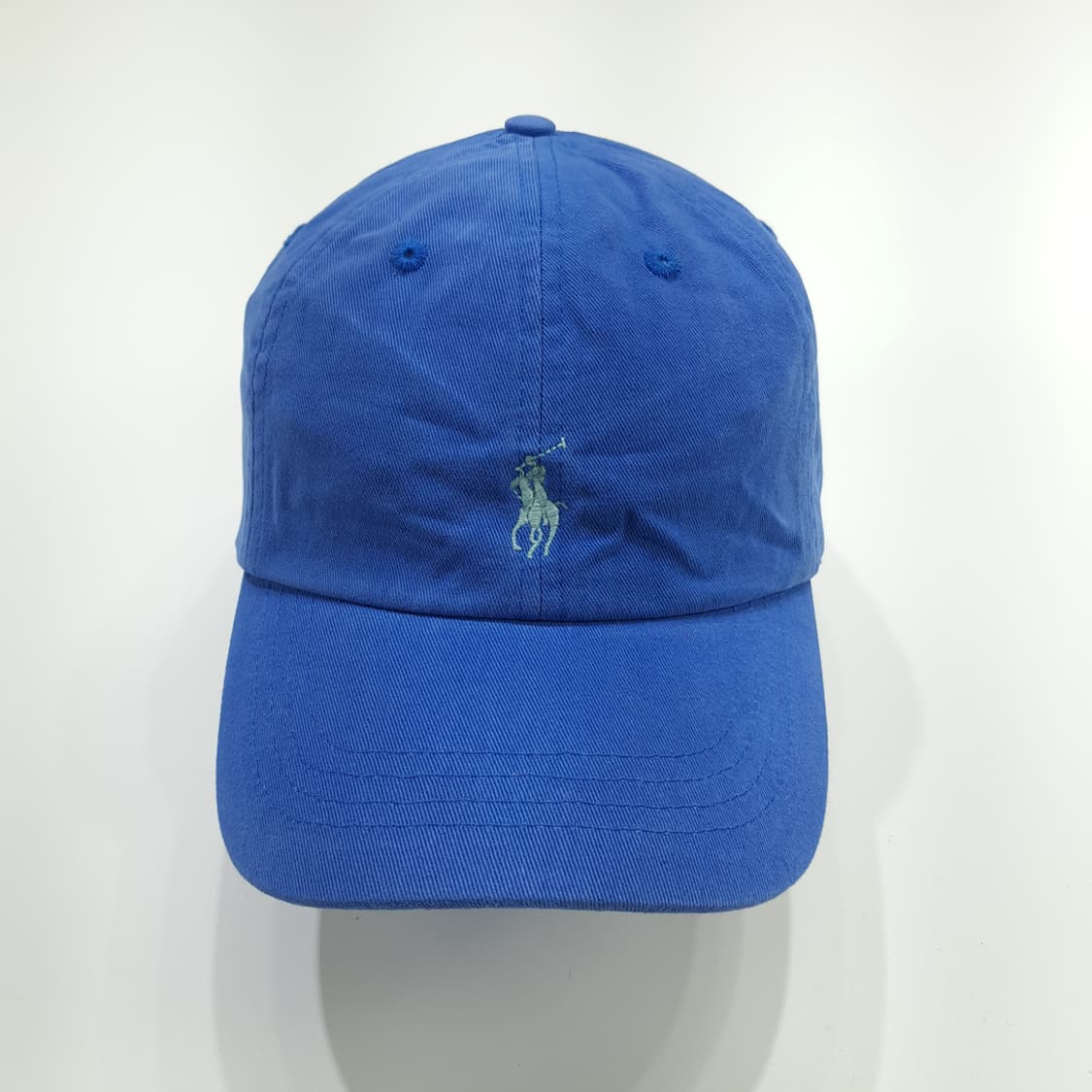 CN761 폴로 랄프로렌 로얄블루 스카이블루 자수 볼캡 모자 상품이미지3
