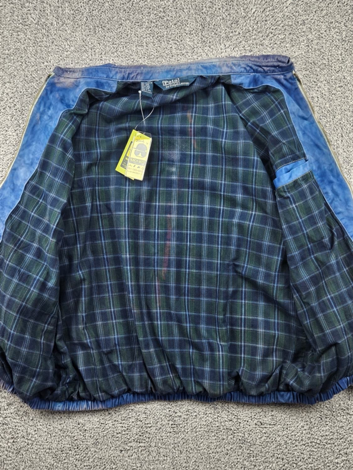 폴로랄프로렌 스윙탑 블루종 자켓 다잉커스텀 ( XL ) / 11777 상품이미지9