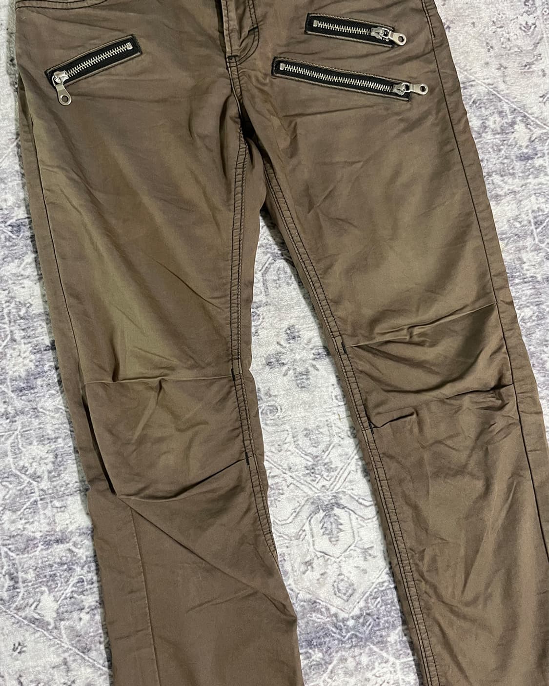 Lee Zip Detail Slim Coated Pants 상품이미지6