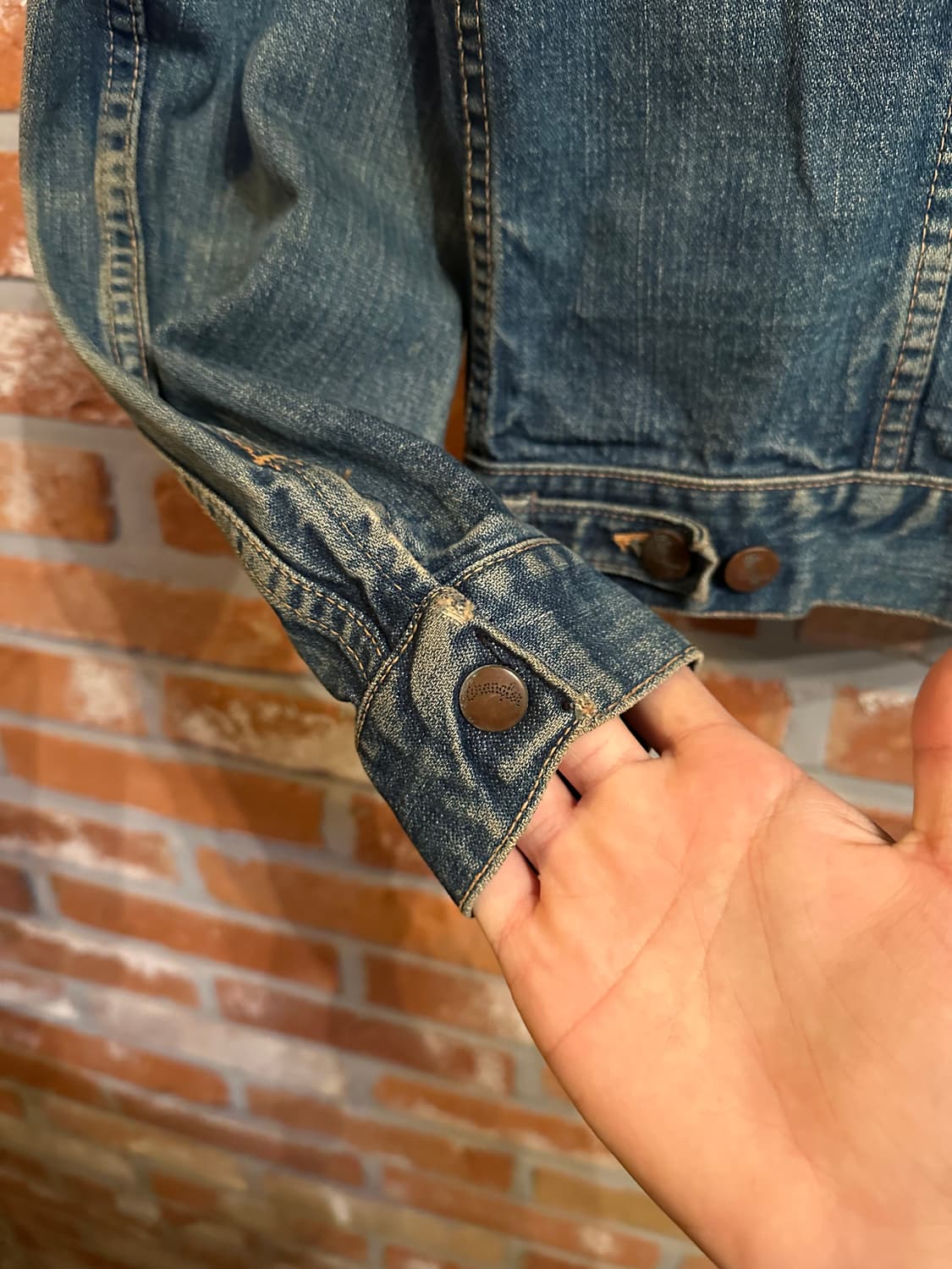 70s USA 빈티지 랭글러 126MJ 데님 자켓 상품이미지5