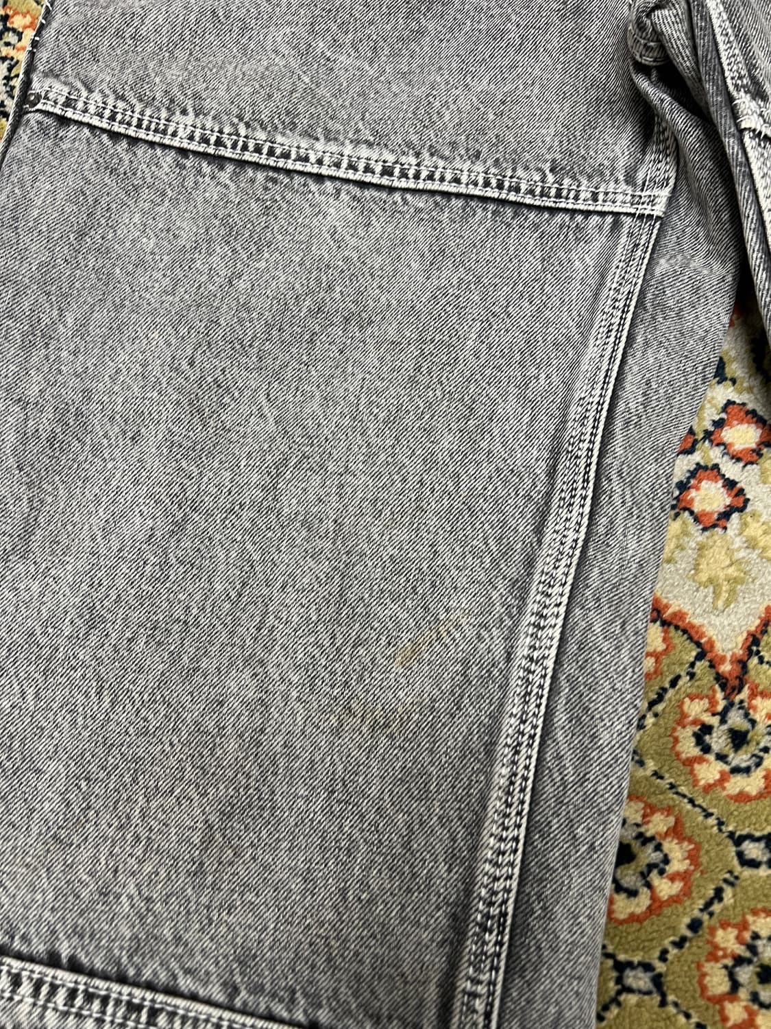 [48] 메종미네드 그레이 카펜터 데님팬츠 상품이미지6