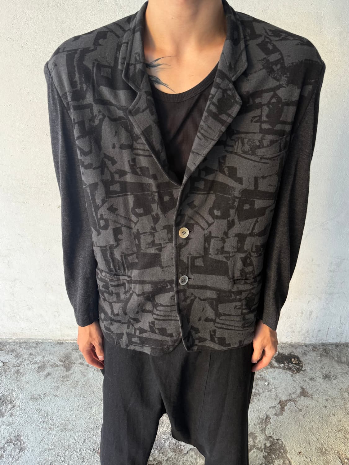 COMME des GARÇONS tricot Knit Blazer 상품이미지1