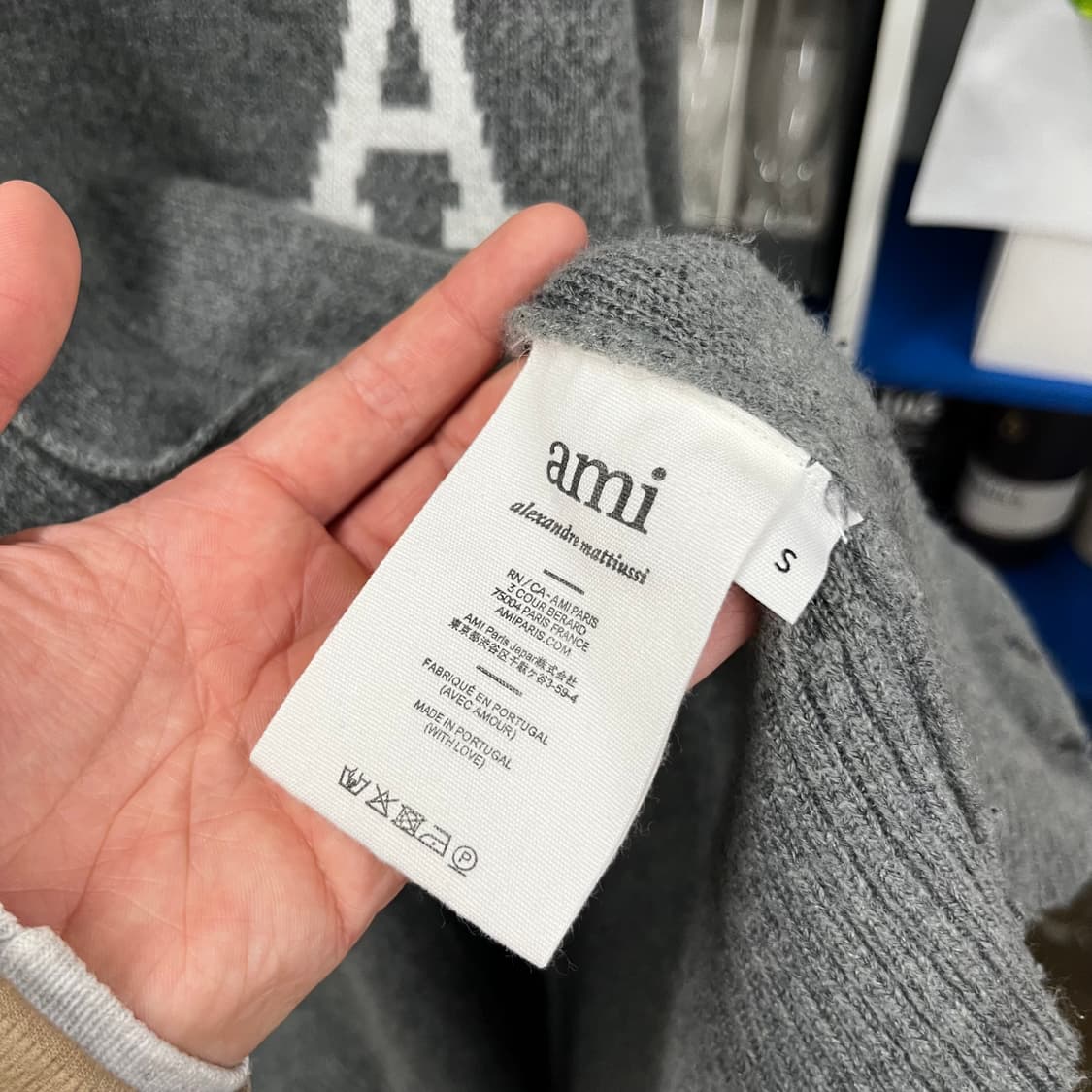 아미 빅하트 가디건 S 상품이미지4