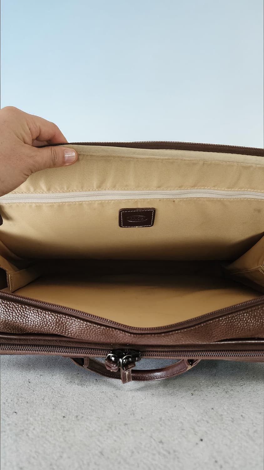 BRICS 브라운 가죽 서류 가방 상품이미지5