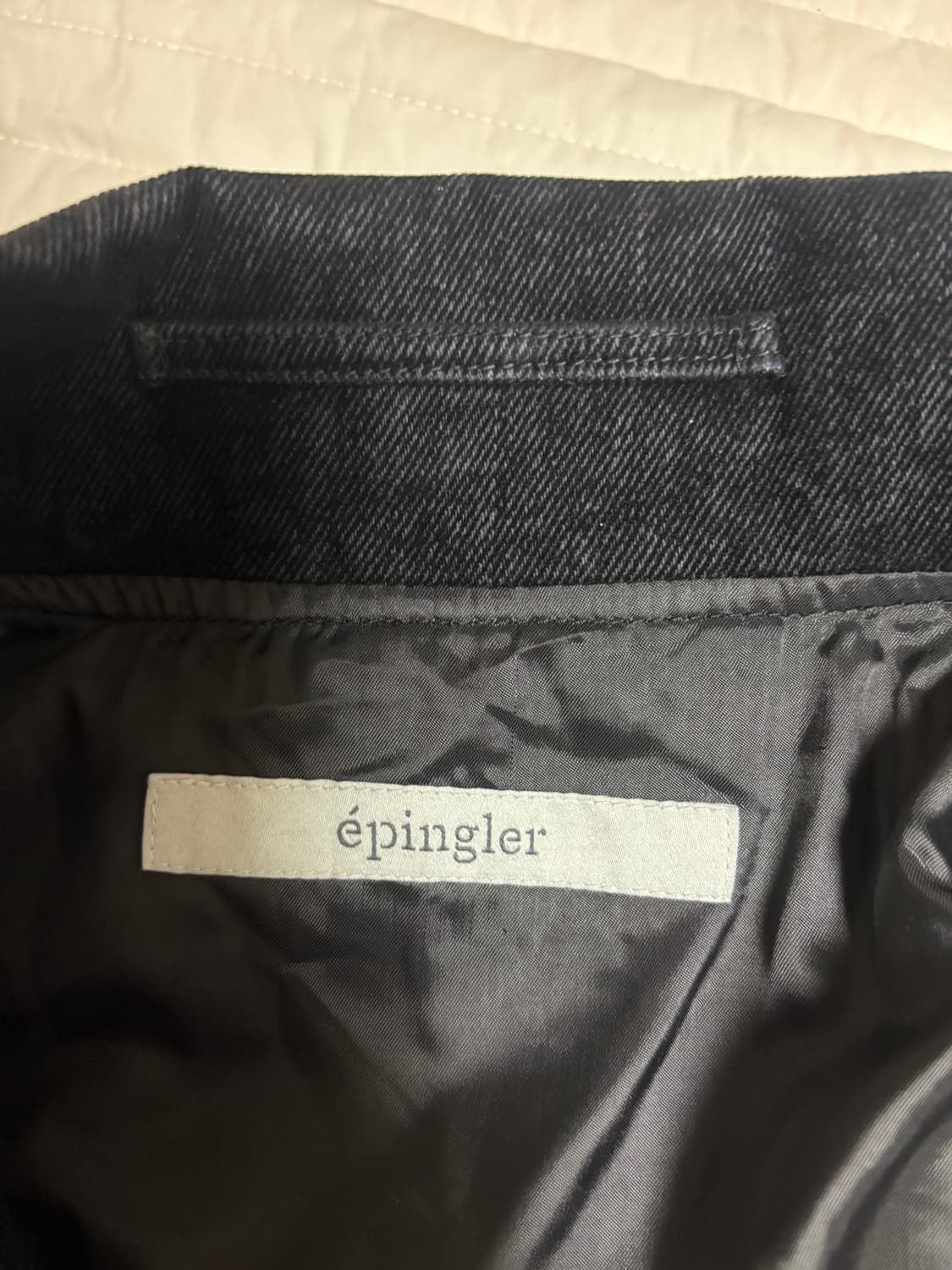 에핑글러 오버사이즈 벨벳데님 상품이미지4