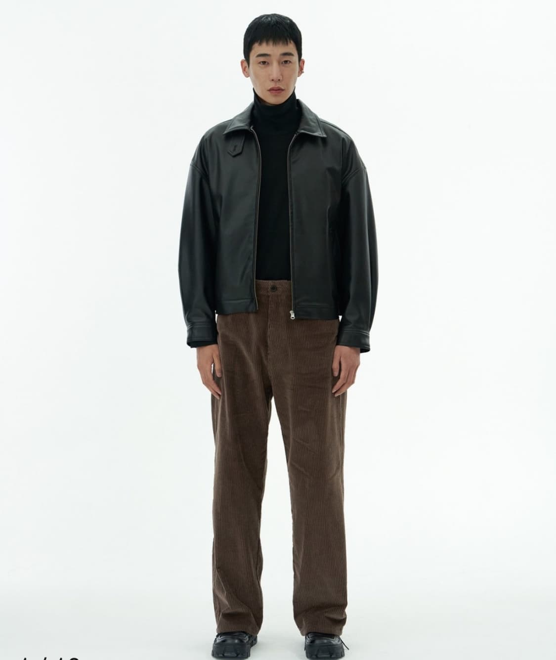 아모멘토 가죽블루종 팝니당 m사이즈 상품이미지1