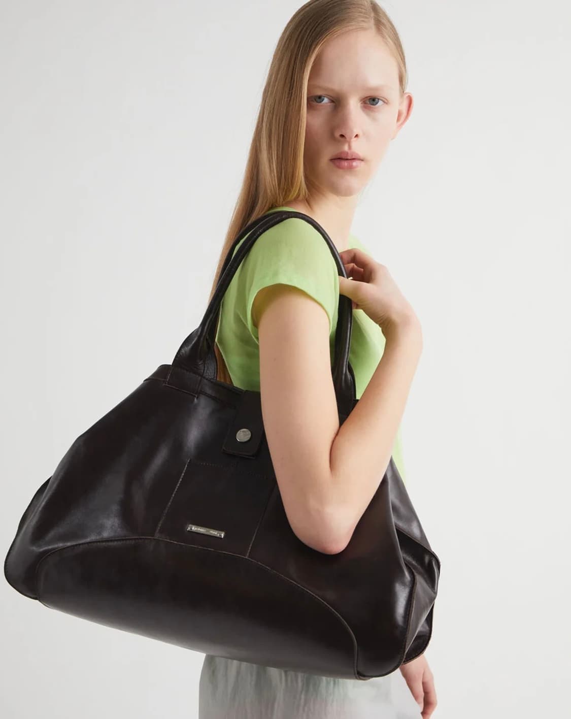 팔로마울 Big Guida 빅 귀다 백/브라운 상품이미지1