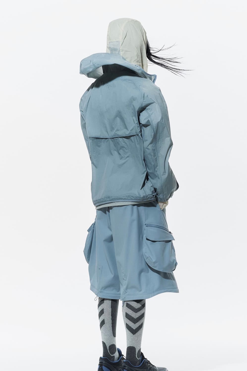 산산기어 쓰리디 포켓 자켓 스카이 블루 - 24SS 상품이미지2