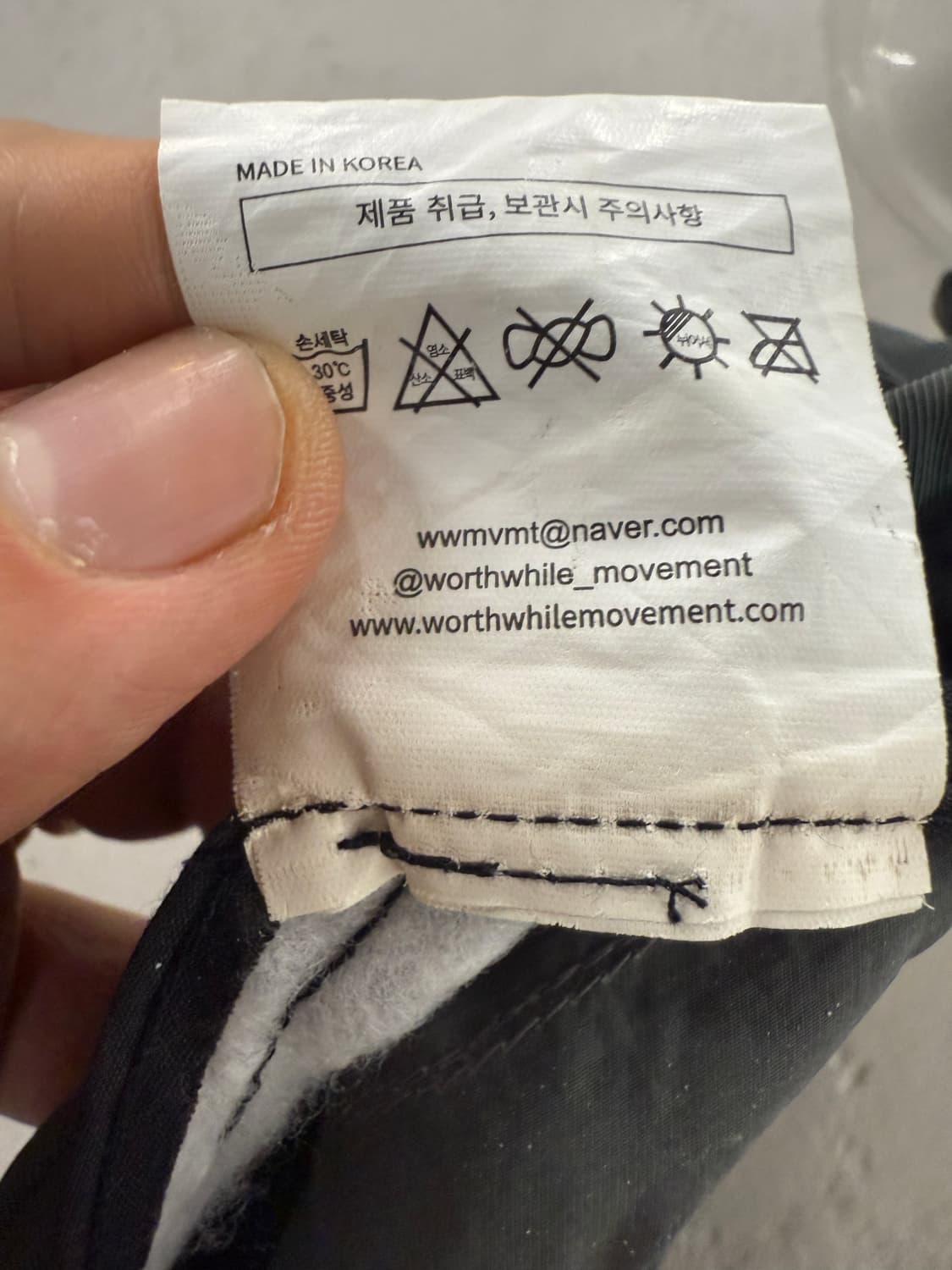 Worthwhile Movement 나일론 볼캡 상품이미지5