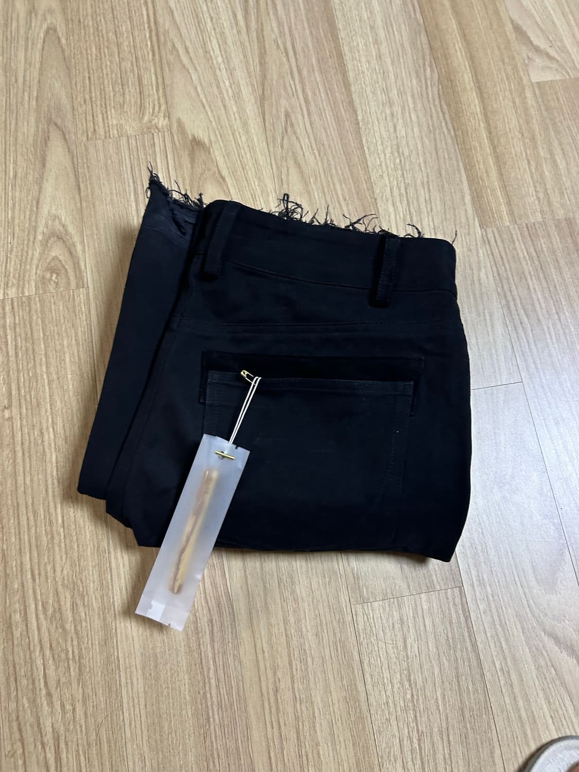 XLIM EP.7 07 트라우저 팬츠 블랙 상품이미지3