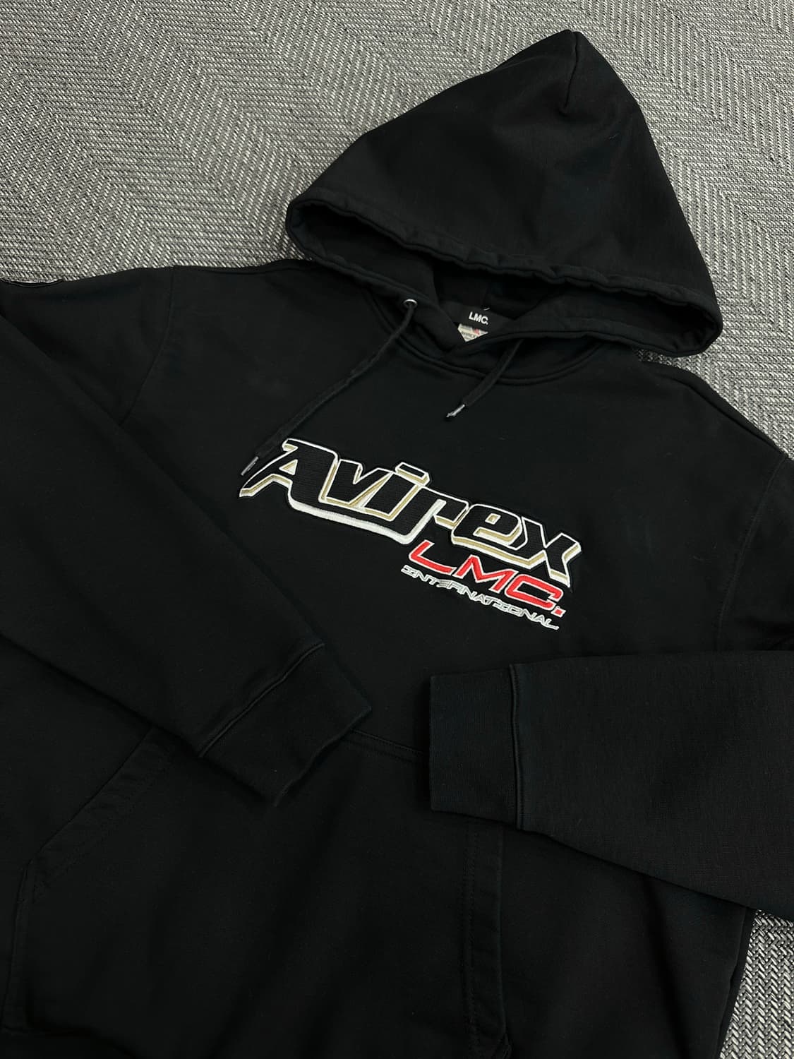 AVIREX x LMC 후드티 블랙 상품이미지2