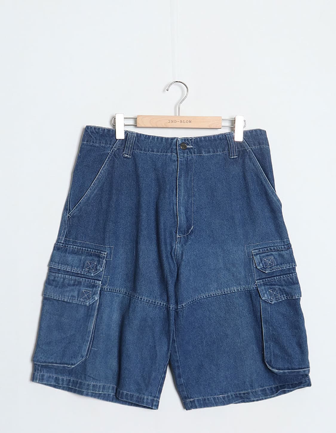 machine Denim Cargo Shorts (35)   상품이미지1