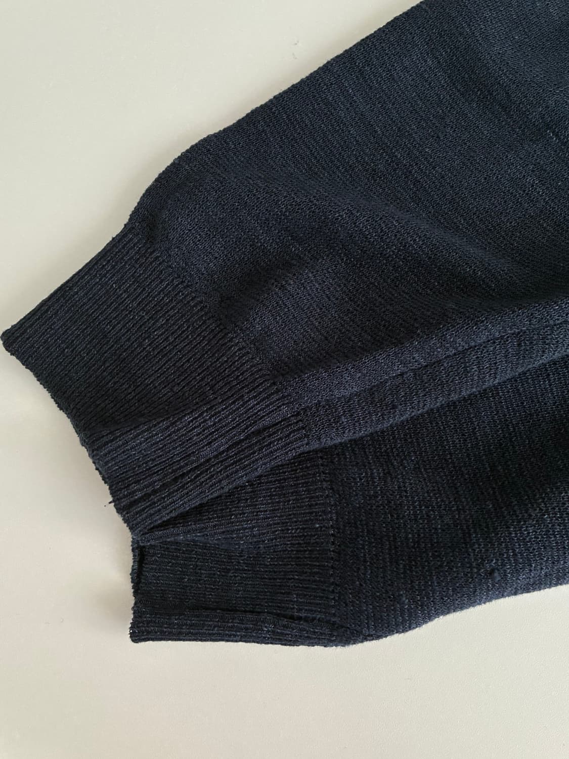 M) DKNY 린넨 니트 네이비 상품이미지7