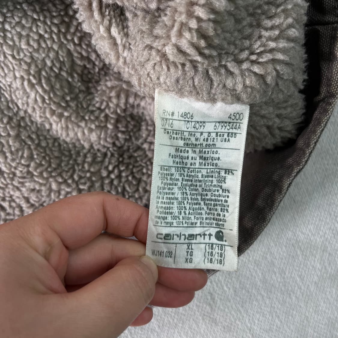 100 칼하트 WJ141 시에라 피그먼트 더액티브 자켓  상품이미지9