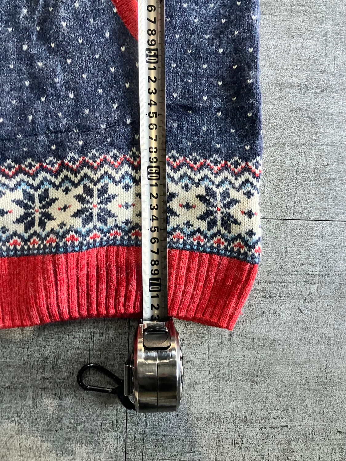 일본빈티지 Asknowaspinky 올드스쿨아메카지 노르딕 니트원피스 상품이미지3