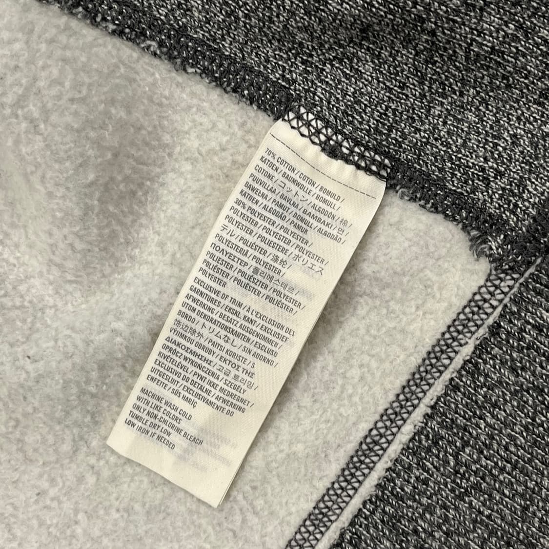 아베크롬비 그레이 카키 후드집업 상품이미지6