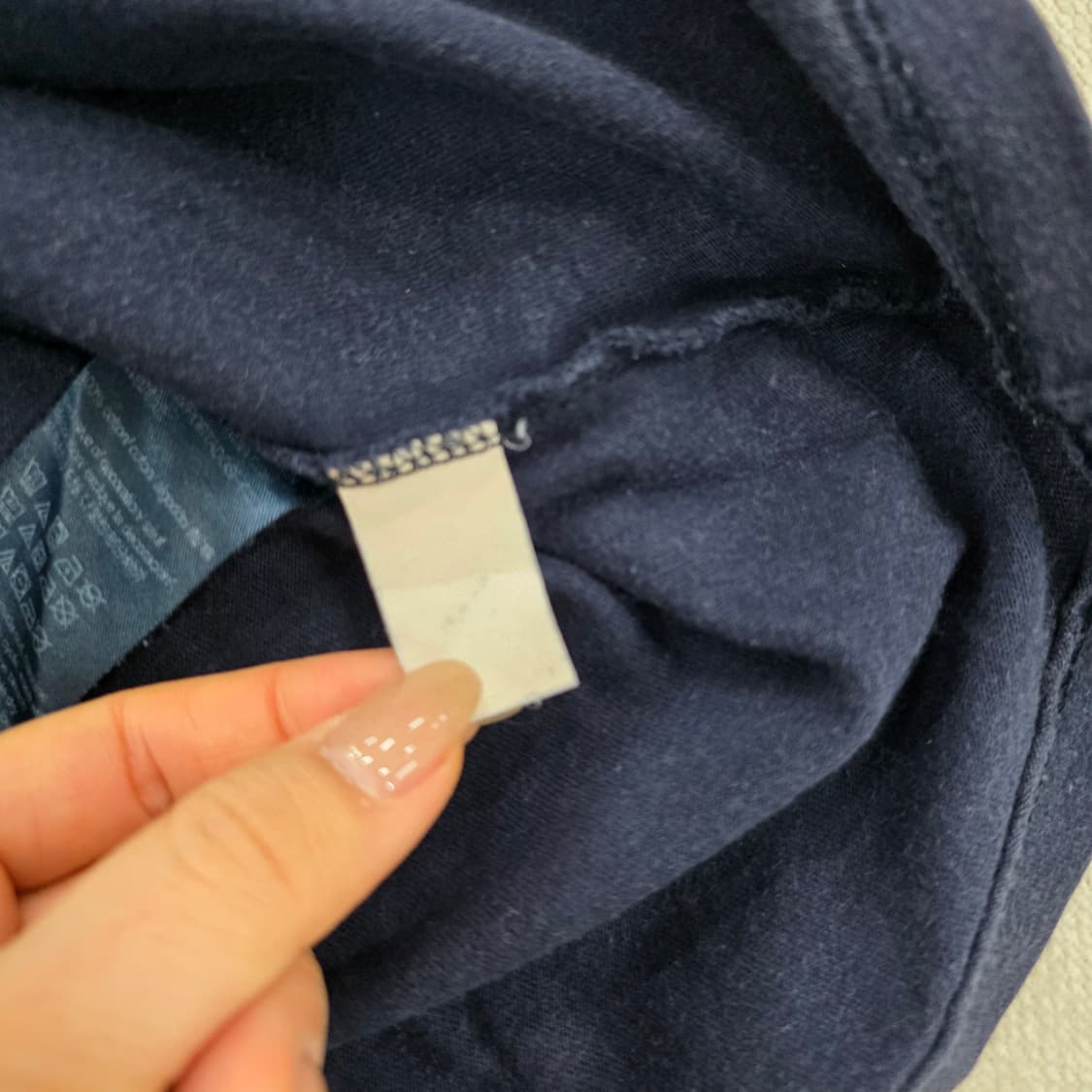 실측 타미힐피거 링거 반팔티 0224J 상품이미지4