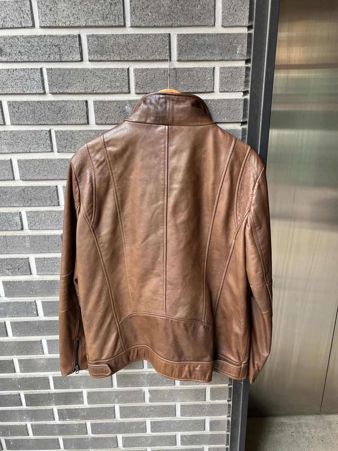 Beyond Closet 양가죽 자켓 브라운 상품이미지6