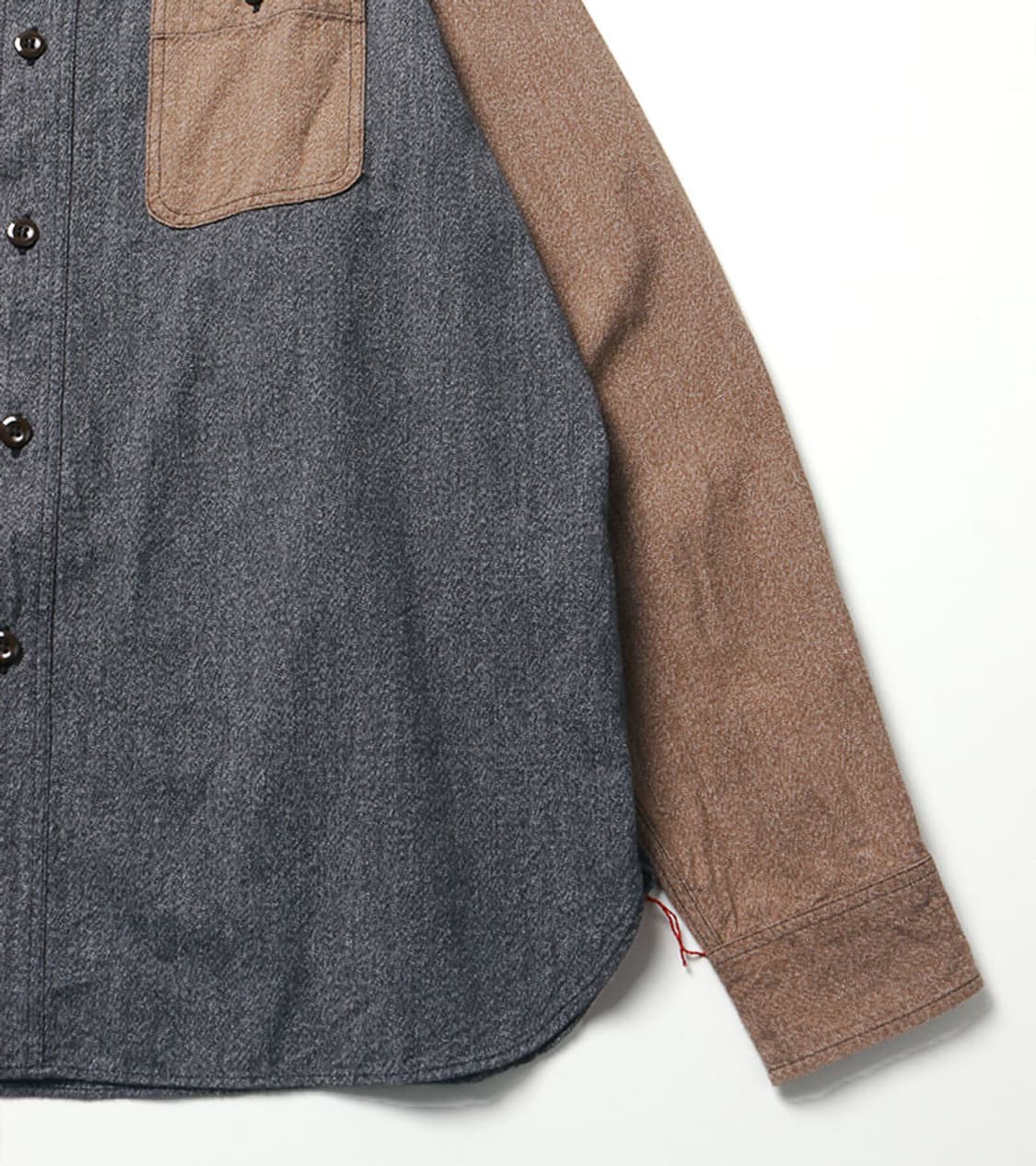 BEAMS X SUGAR CANE - 25SS CHAMBRAY SHIRT 상품이미지5