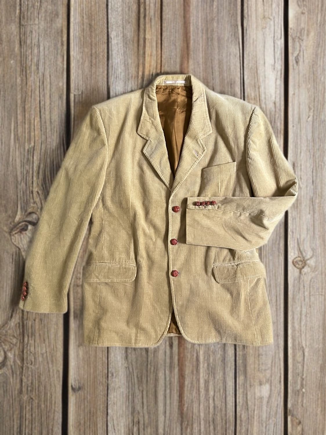 유로피안 빈티지 코듀로이 블레이저 상품이미지1