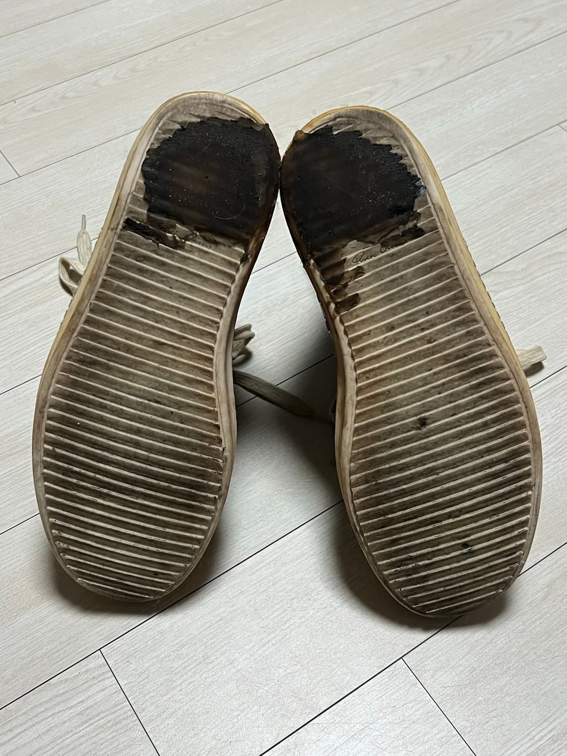 릭오웬스 16FW 라몬즈 하이 (39.5/255) 상품이미지5