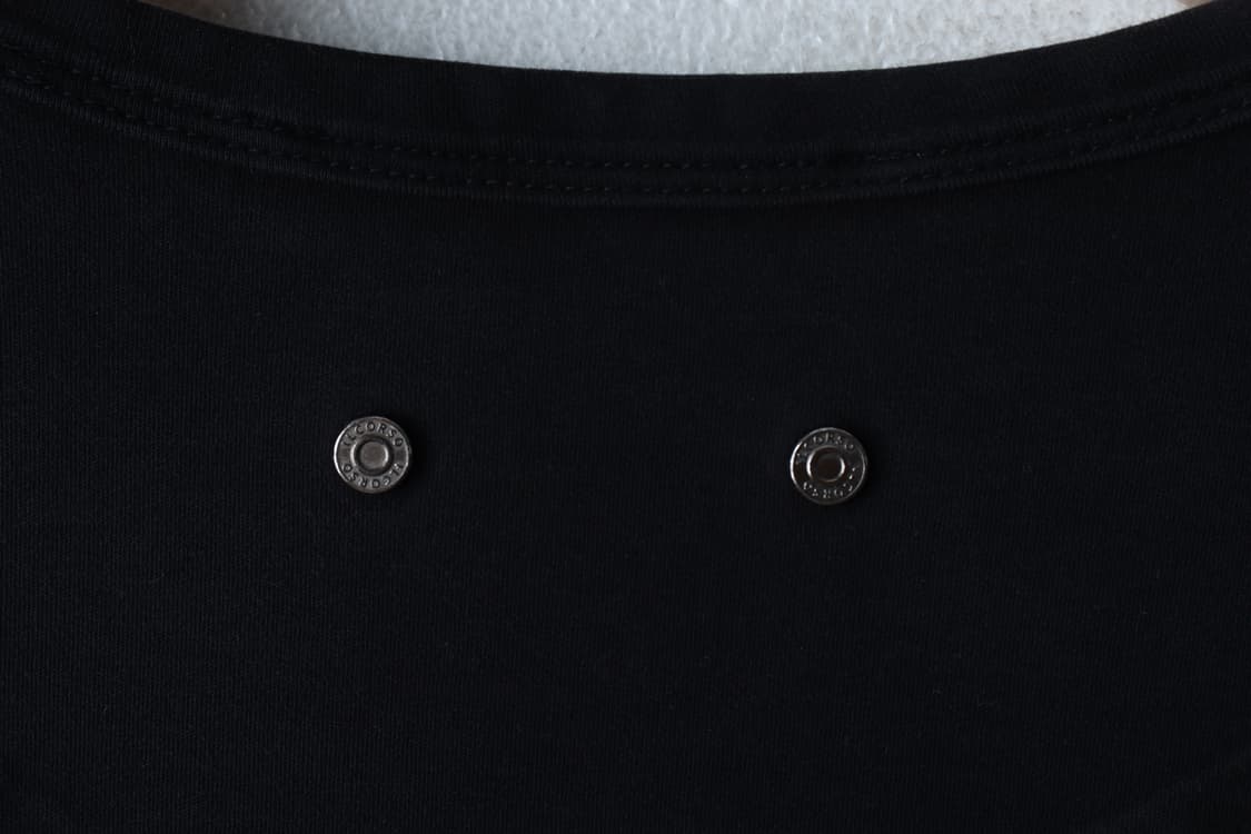 (L-XL) 일꼬르소 반팔 티셔츠 무지 블랙 놈코어-H32299 상품이미지5