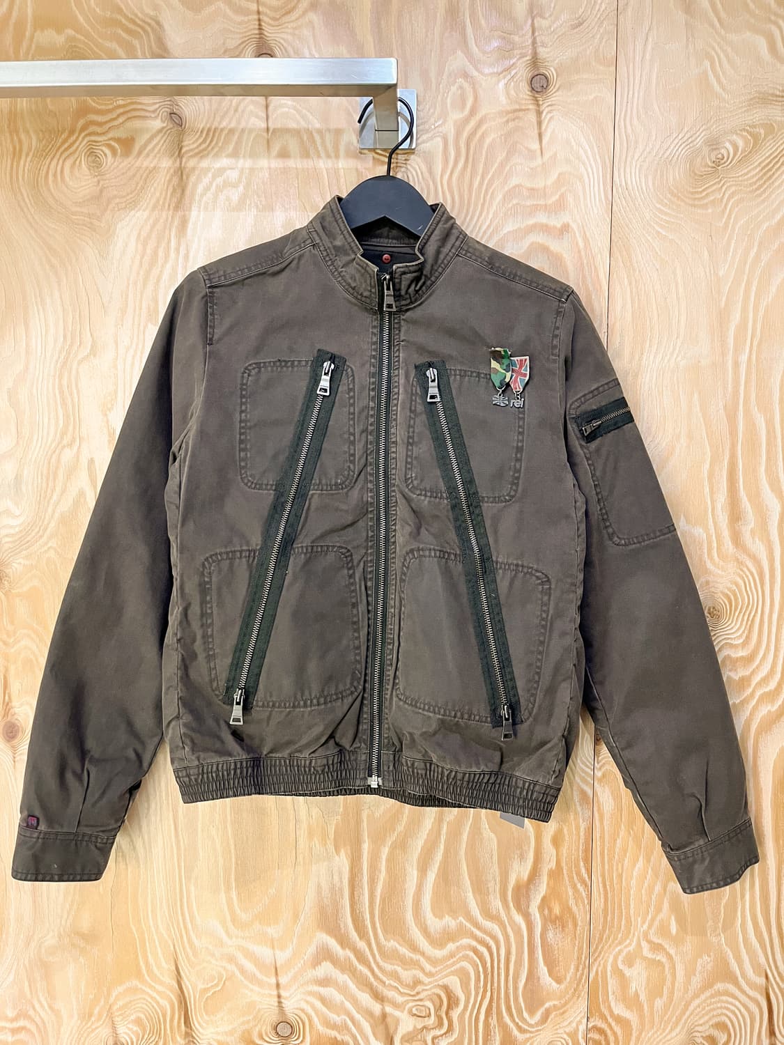 Reibous Y2K 파라슈트 집 자켓 상품이미지1