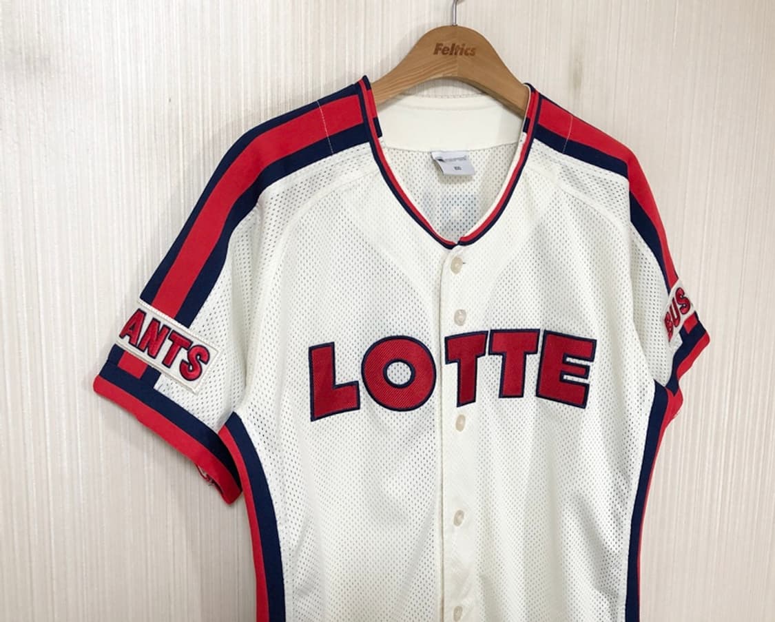 KBO 롯데자이언츠 챔피언 홈유니폼/져지 100 #47 강민호 상품이미지5