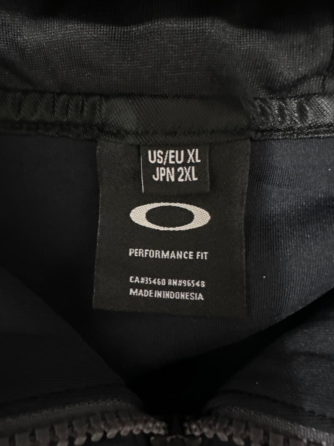 오클리 로고 블랙 풀오버 후드집업 상품이미지6