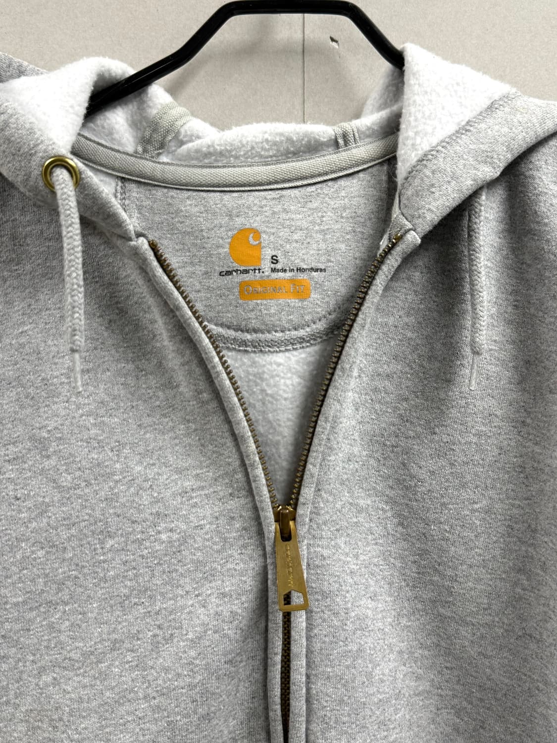 공용 S / 칼하트 후드집업 기모 그레이 상품이미지8