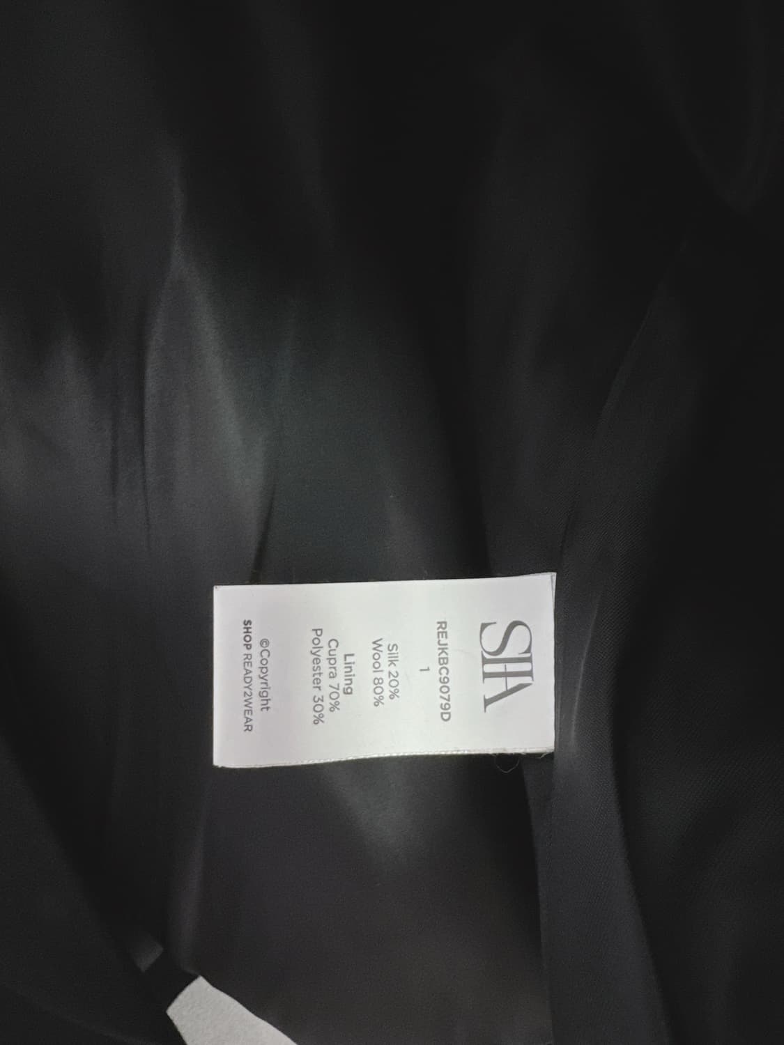 R2W 샵레디투웨어 울 실크 크롭 자켓 상품이미지6