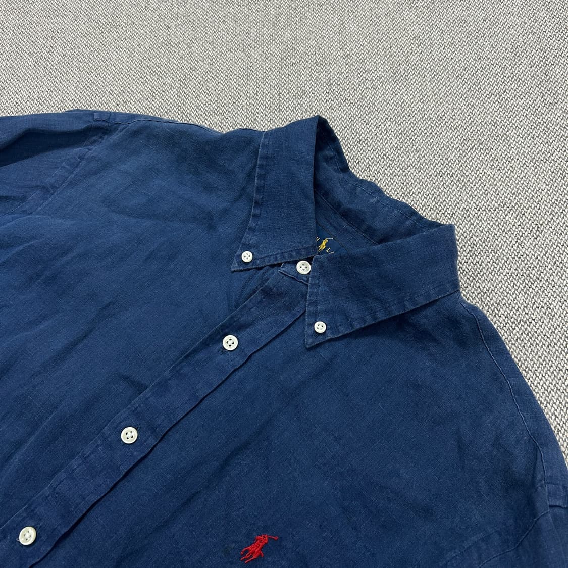 폴로 오션워시 린넨셔츠(L) 상품이미지7