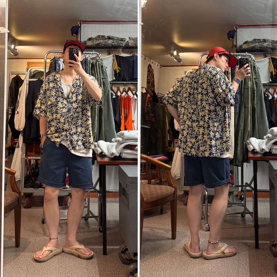 90s carhartt cotton shorts talon zip 상품이미지2