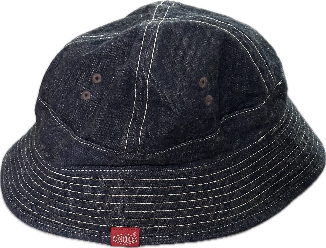본쿠라 데님 버킷햇 XL 상품이미지1