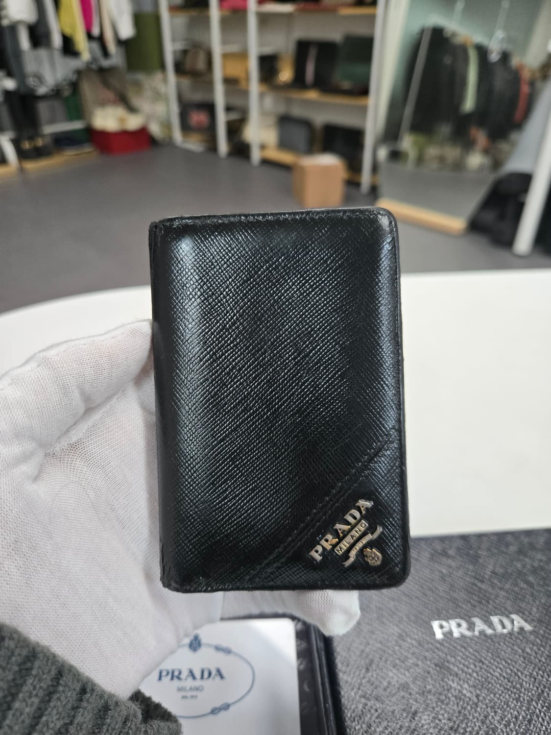 [50%세일] 프라다 사피아노 오거나이저 상품이미지1