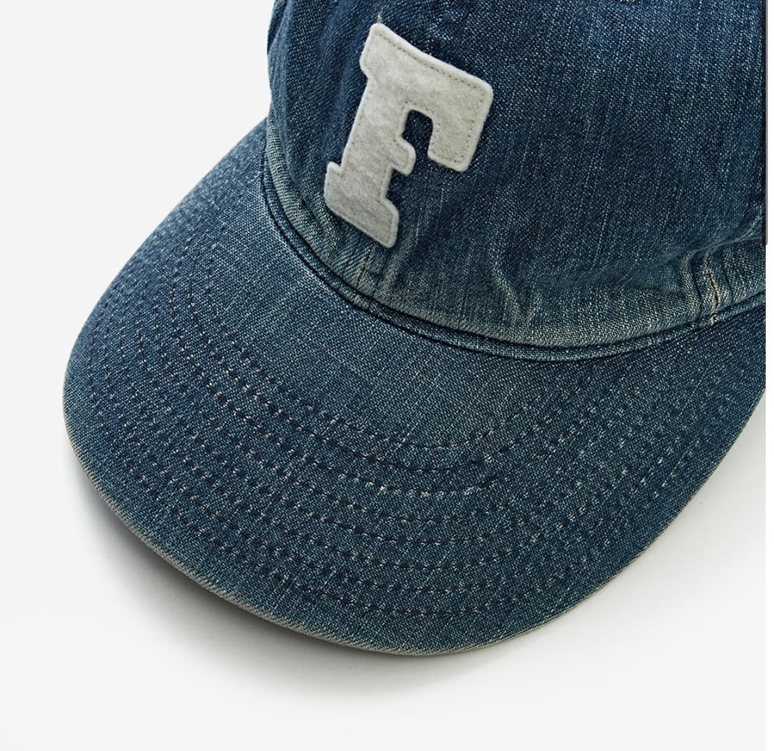 풀카운트 6843HW F로고 빈티지 워싱 볼캡 상품이미지2