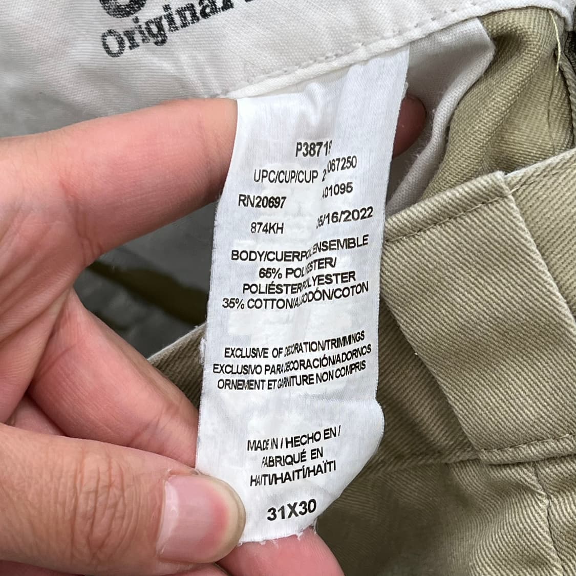 디키즈 874 워크 팬츠 r3291 상품이미지8