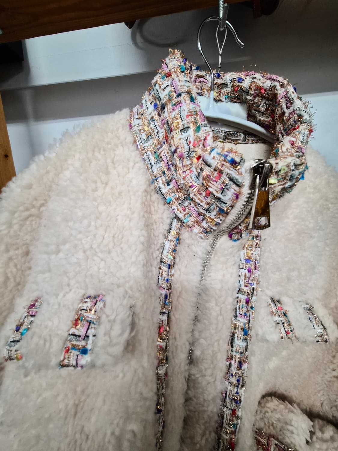 듀엘 양모 트위드 집업. 수입 퀼팅 본딩팬츠 상품이미지4