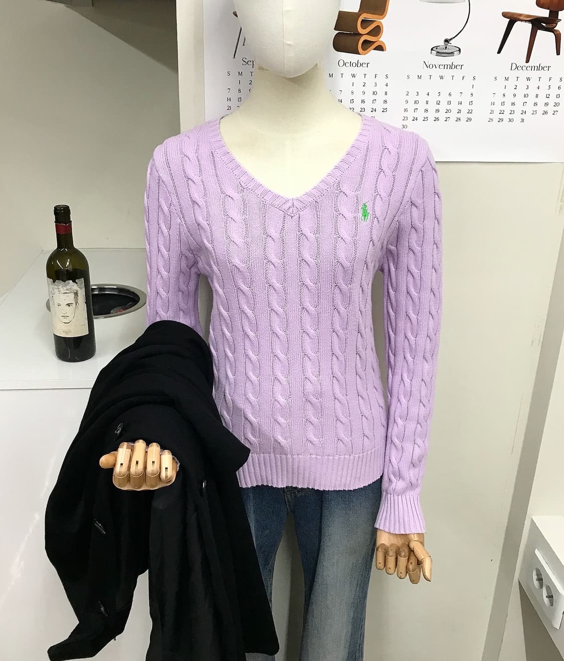 폴로 케이블 니트 상품이미지6