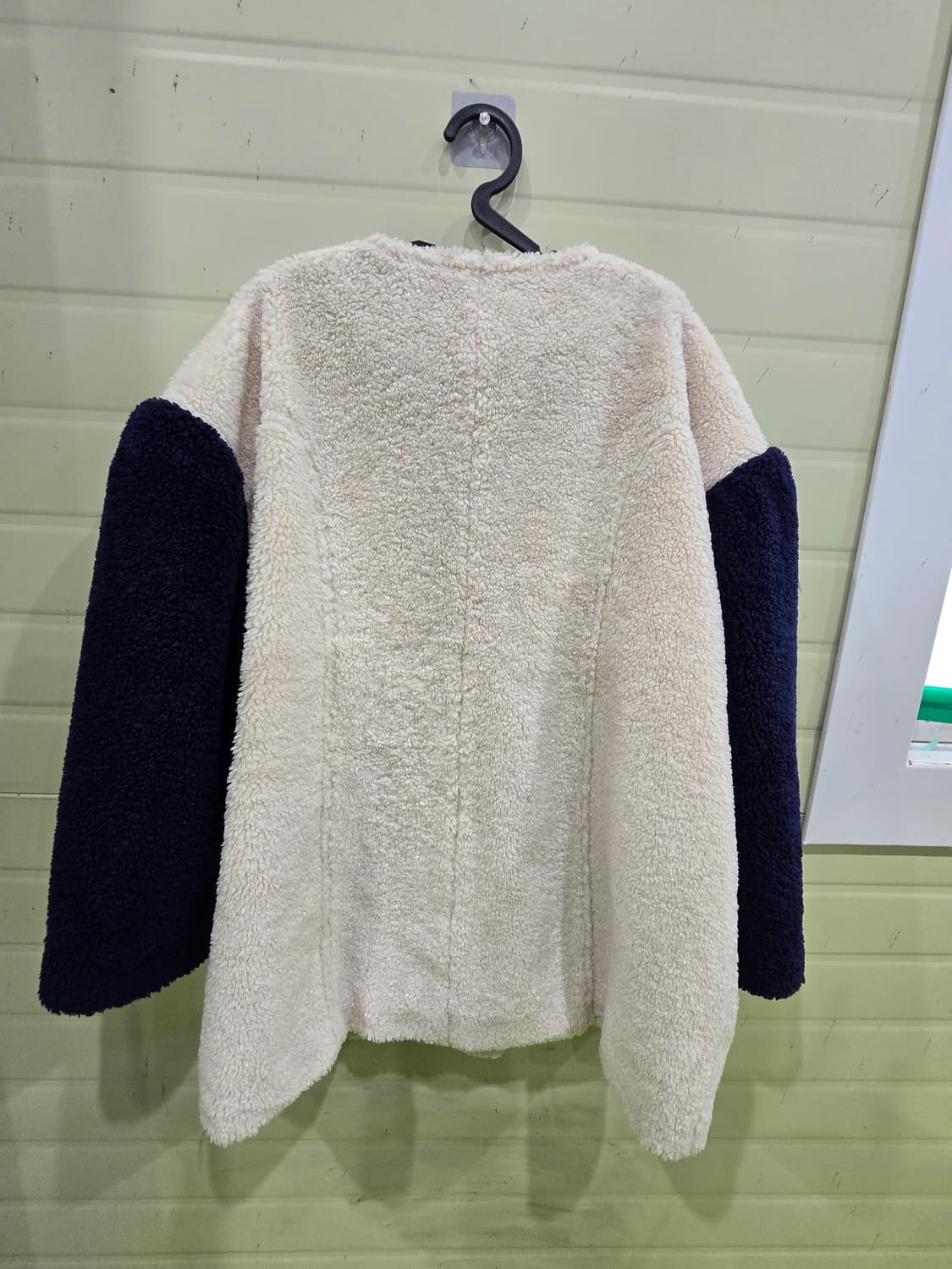 양털 플리스 자켓 아이보리 상품이미지3