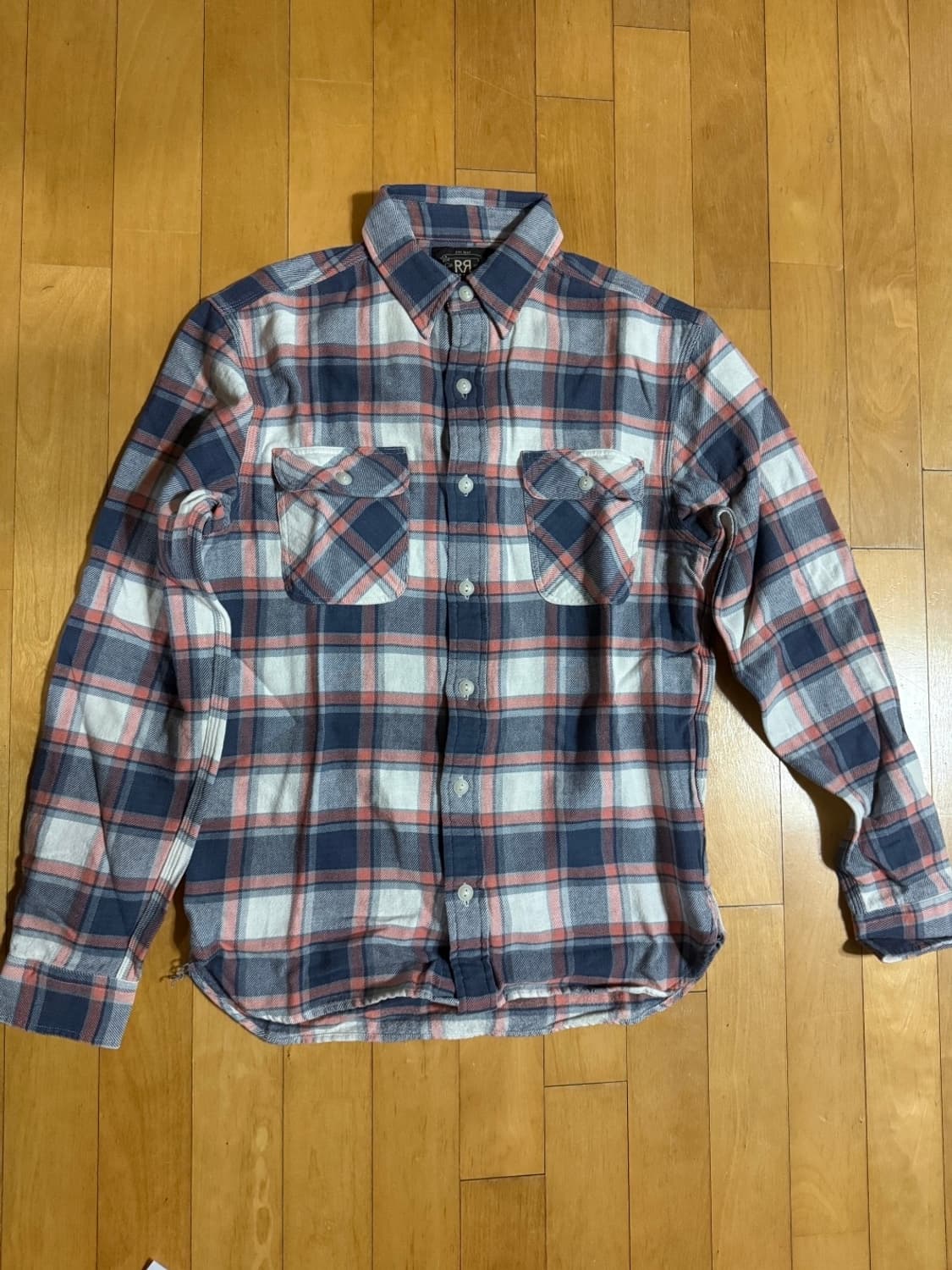 RRL Matlock Plaid Twill 워크셔츠 상품이미지2